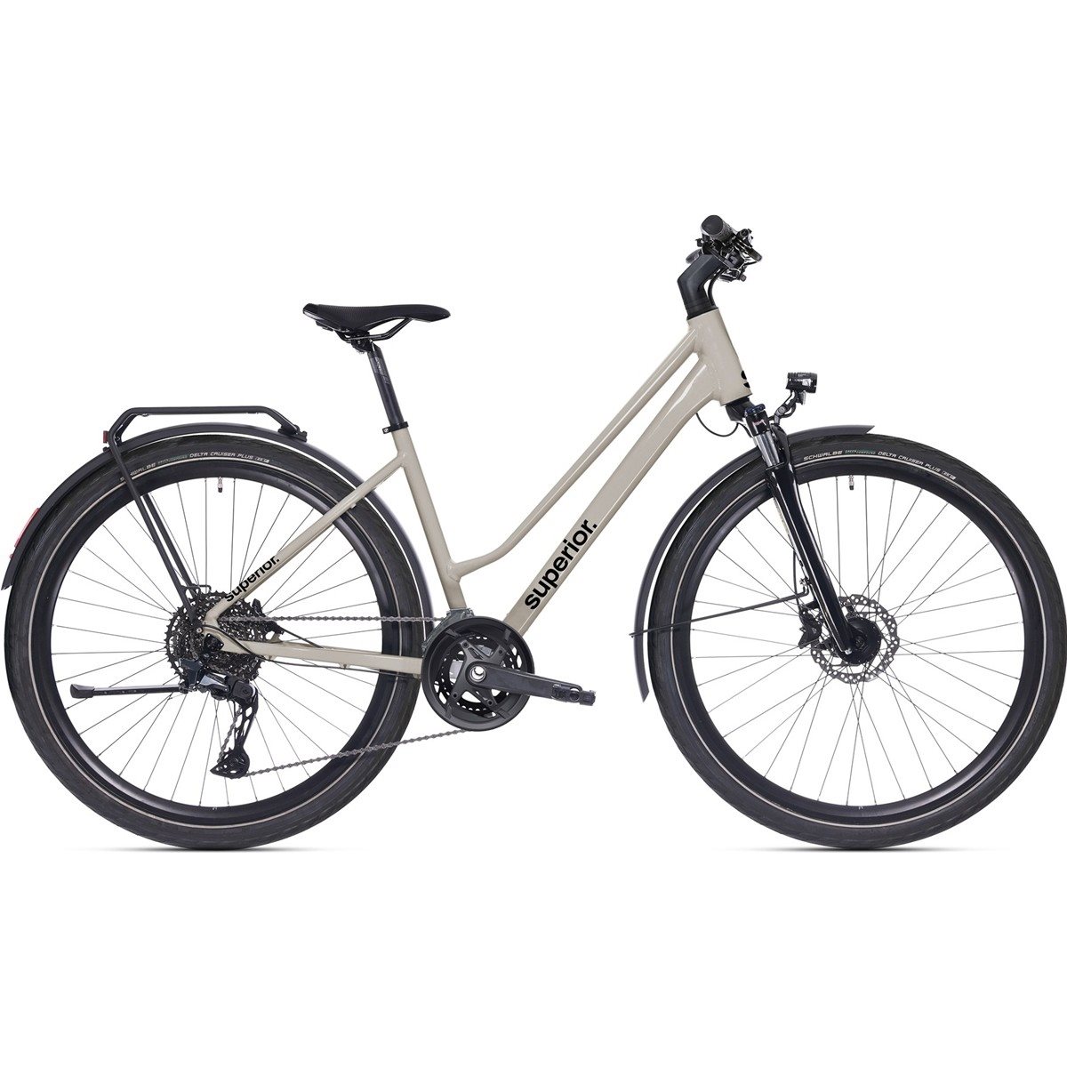 Hybridcykel Superior BLOX 6.5 T MS Gloss Dust