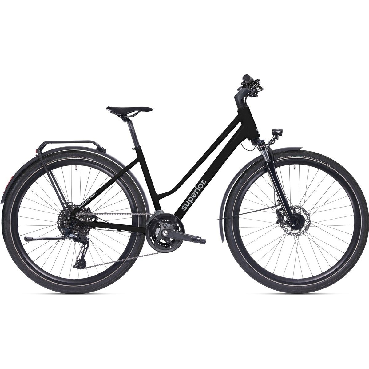 Hybridcykel Superior BLOX 6.7 T MS Gloss Metallic Black