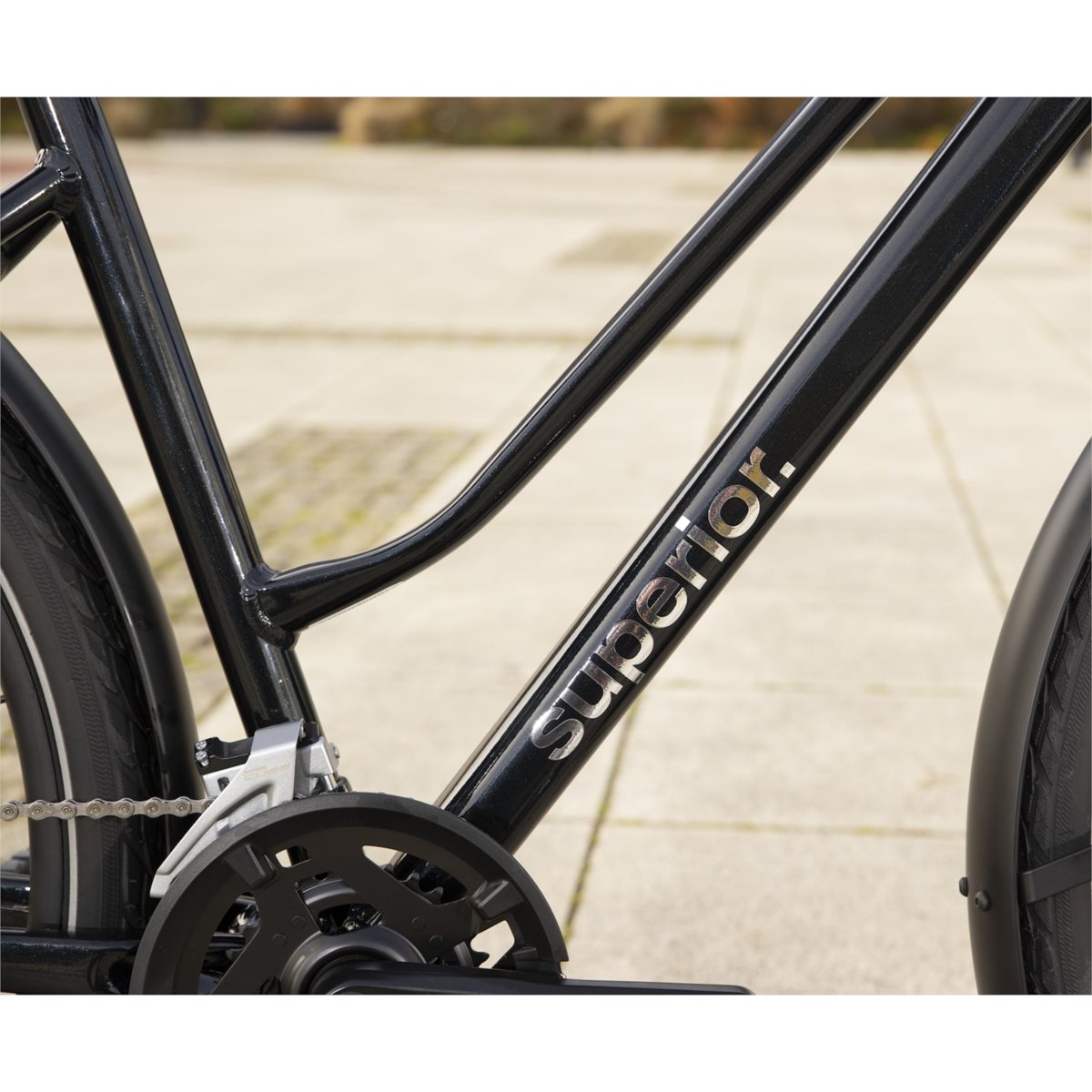 Hybridcykel Superior BLOX 6.7 T MS Gloss Metallic Black