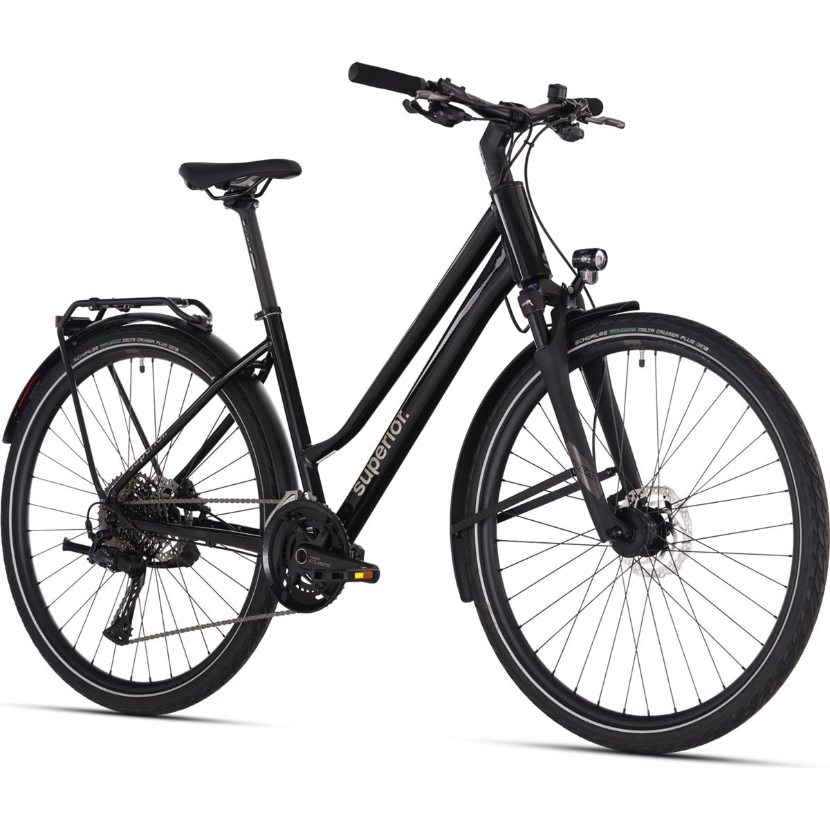 Hybridcykel Superior BLOX 6.7 T MS Gloss Metallic Black