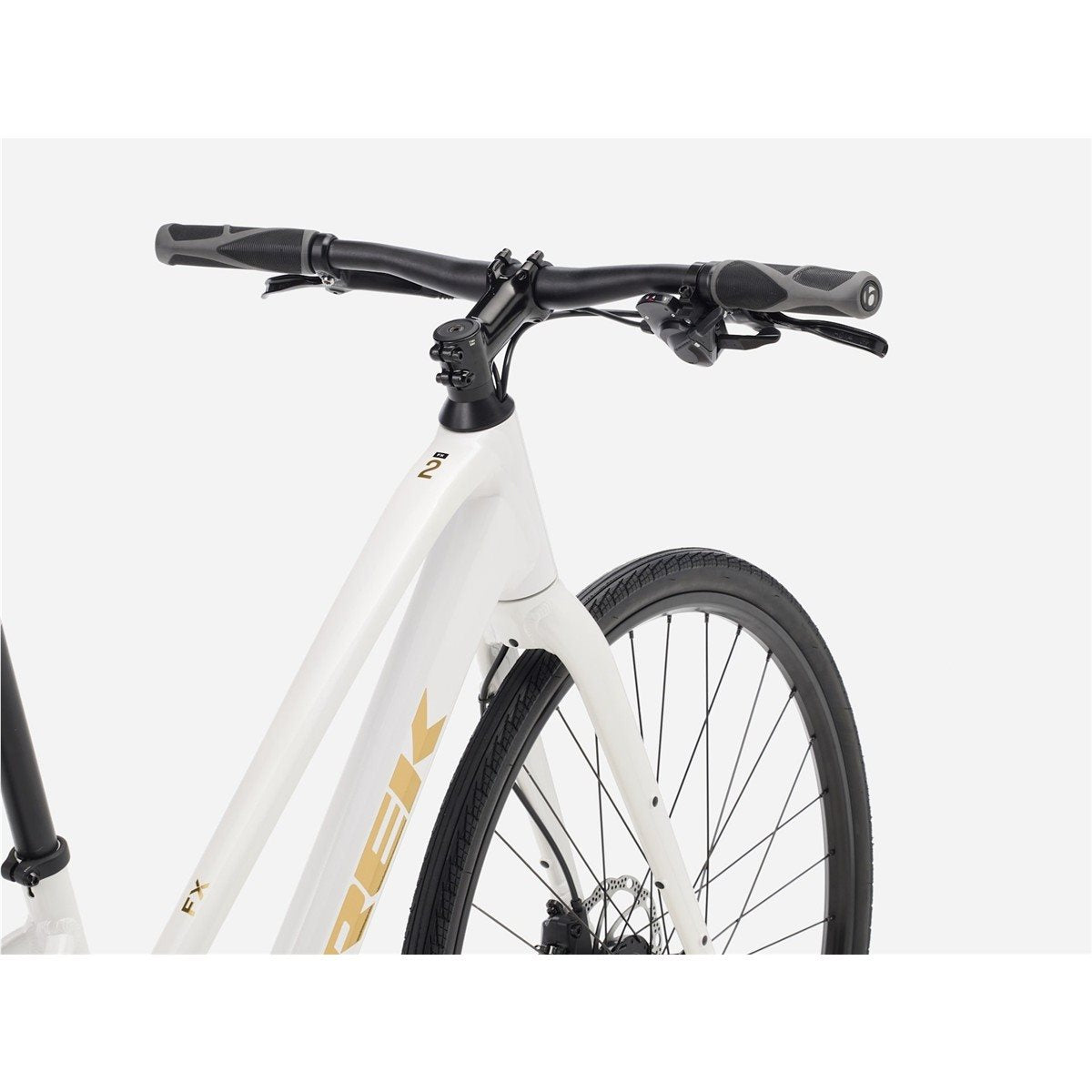 Hybridcykel Trek FX 2 Midstep Gen 4 Crystal White