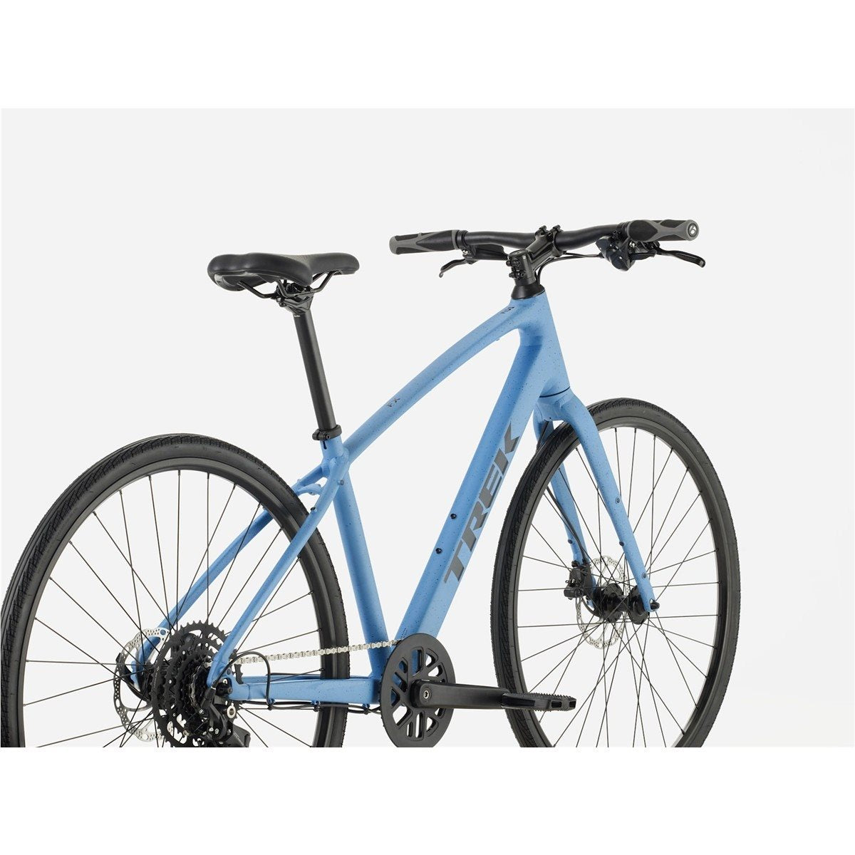 Hybridcykel Trek FX 2 Stepover Gen 4 Fjord Blue