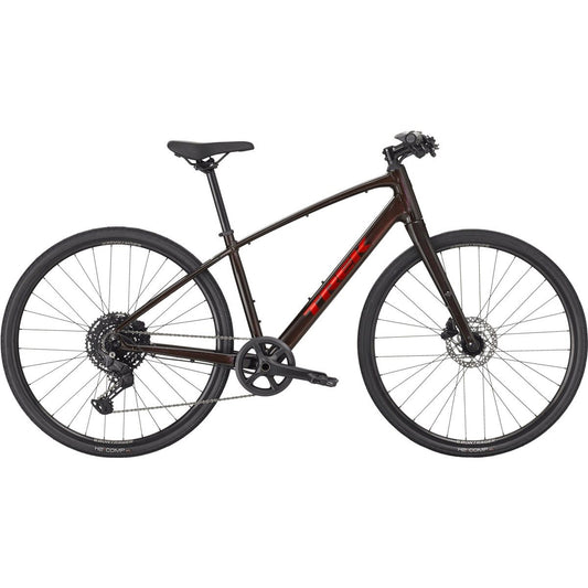 Hybridcykel Trek FX 3 Stepover Gen 4 Dark Carmine