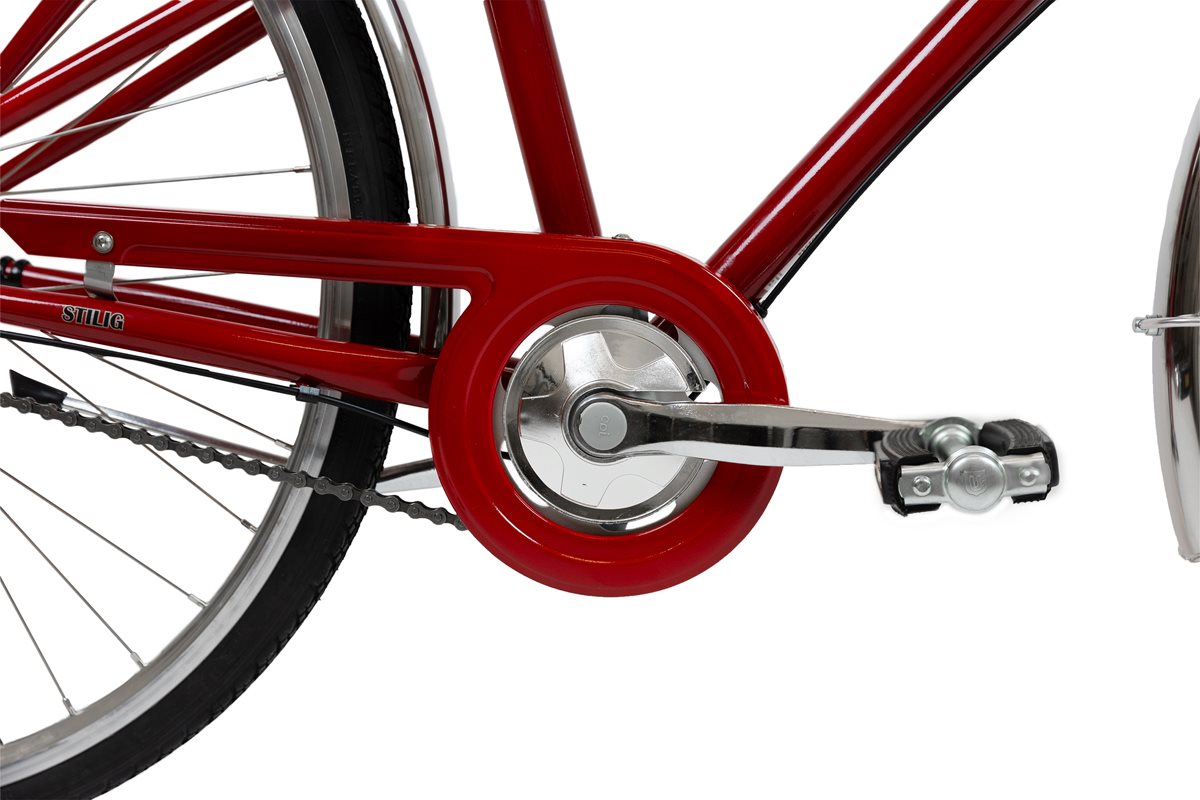 Kronan Damcykel Stilig D3 3-Växlad Red