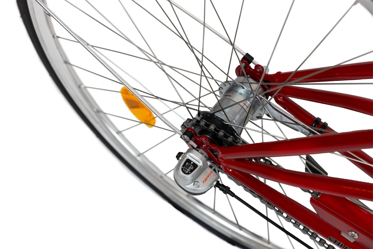 Kronan Damcykel Stilig D3 3-Växlad Red