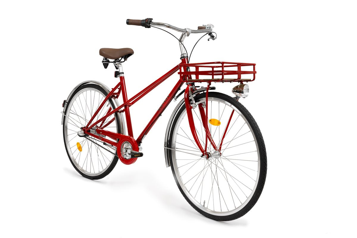 Kronan Damcykel Stilig D3 3-Växlad Red