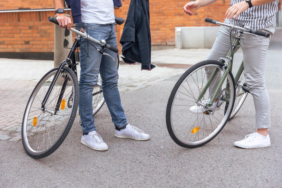 Kronan Herrcykel Rask H1 1-Växlad Svart