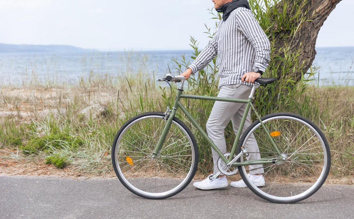 Kronan Herrcykel Rask H1 1-Växlad Svart