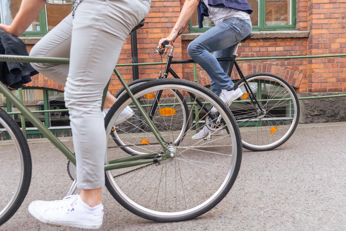Kronan Herrcykel Rask H1 1-Växlad Svart