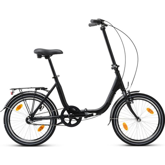 Kronan Hopfällbar Cykel Permis I3 20" 3-växlad Svart