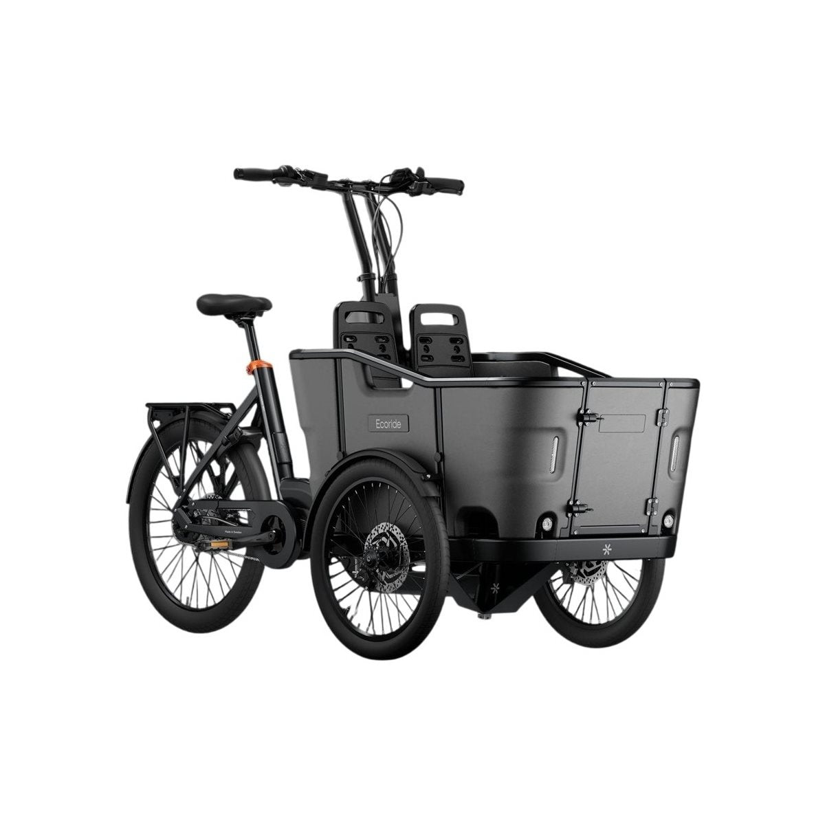 Lådcykel el Ecoride Loader 4 802 Black