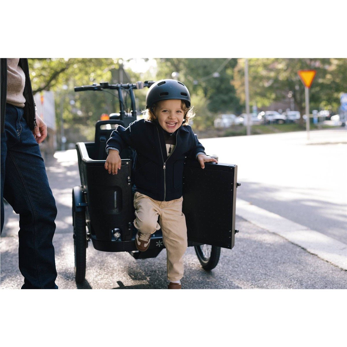 Lådcykel el Ecoride Loader 4 802 Black