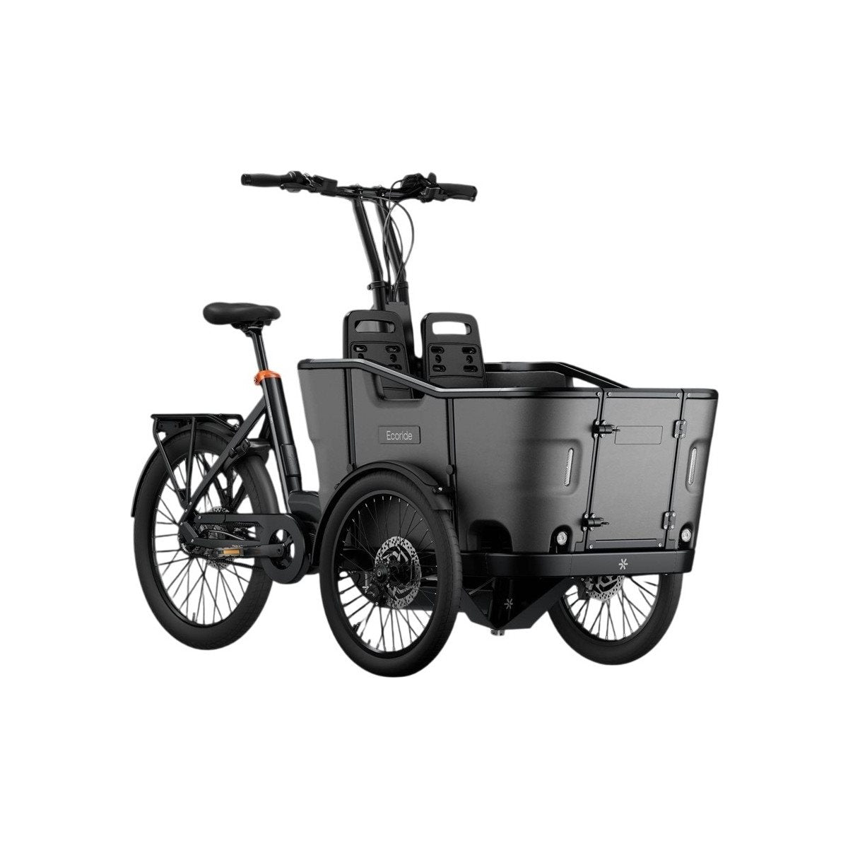 Lådcykel el Ecoride Loader 4 806 Black