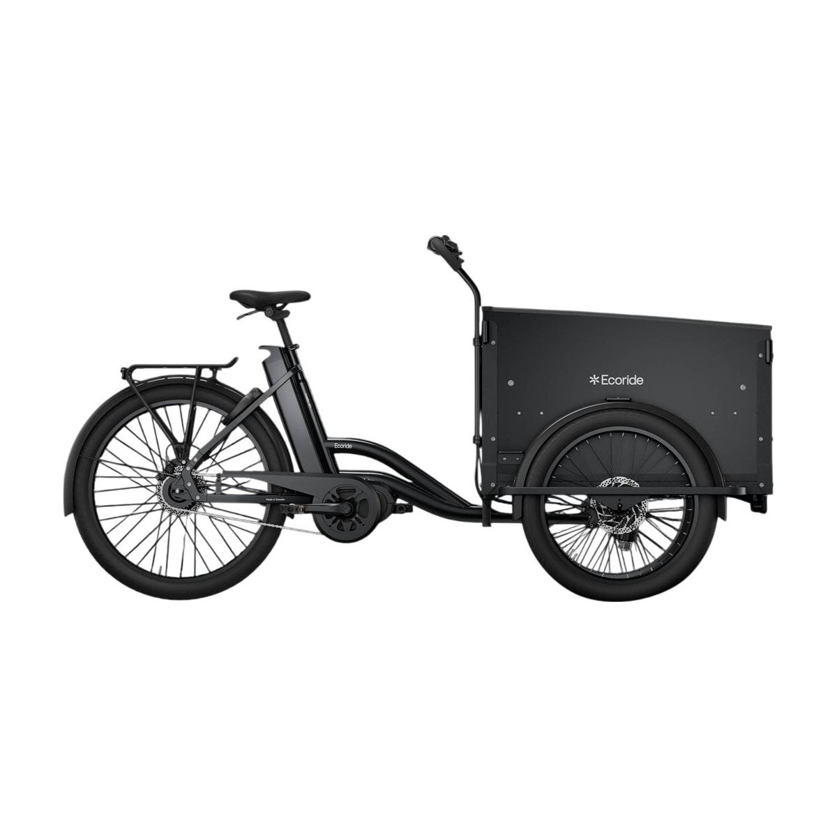 Lådcykel el Ecoride Loader 401 Black