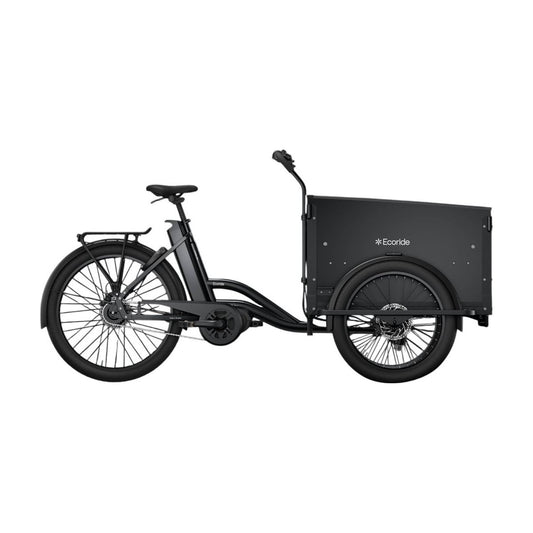 Lådcykel el Ecoride Loader 401 Black