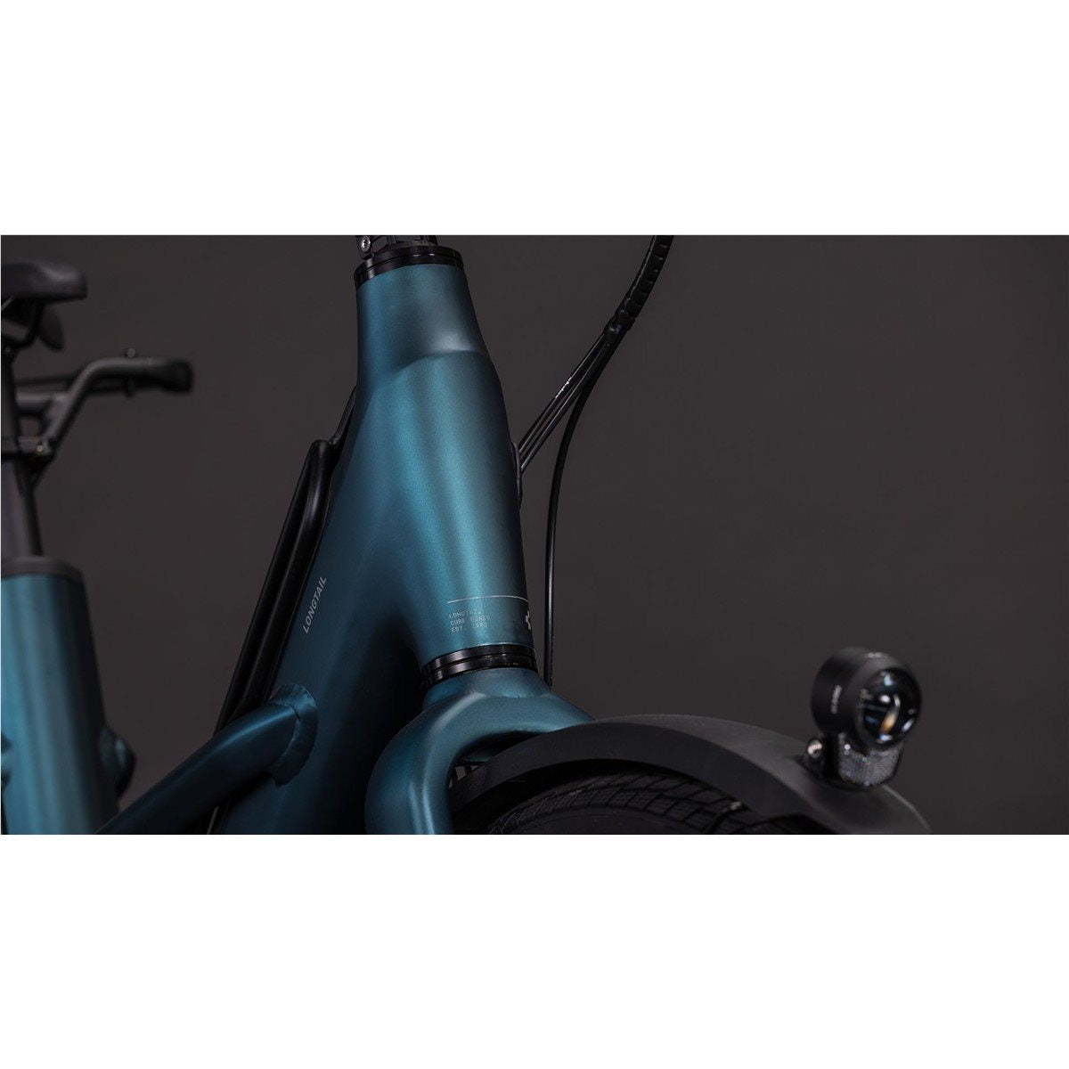 Lastcykel el Cube Longtail Hybrid 800 Royalgreen/Black ONESIZE