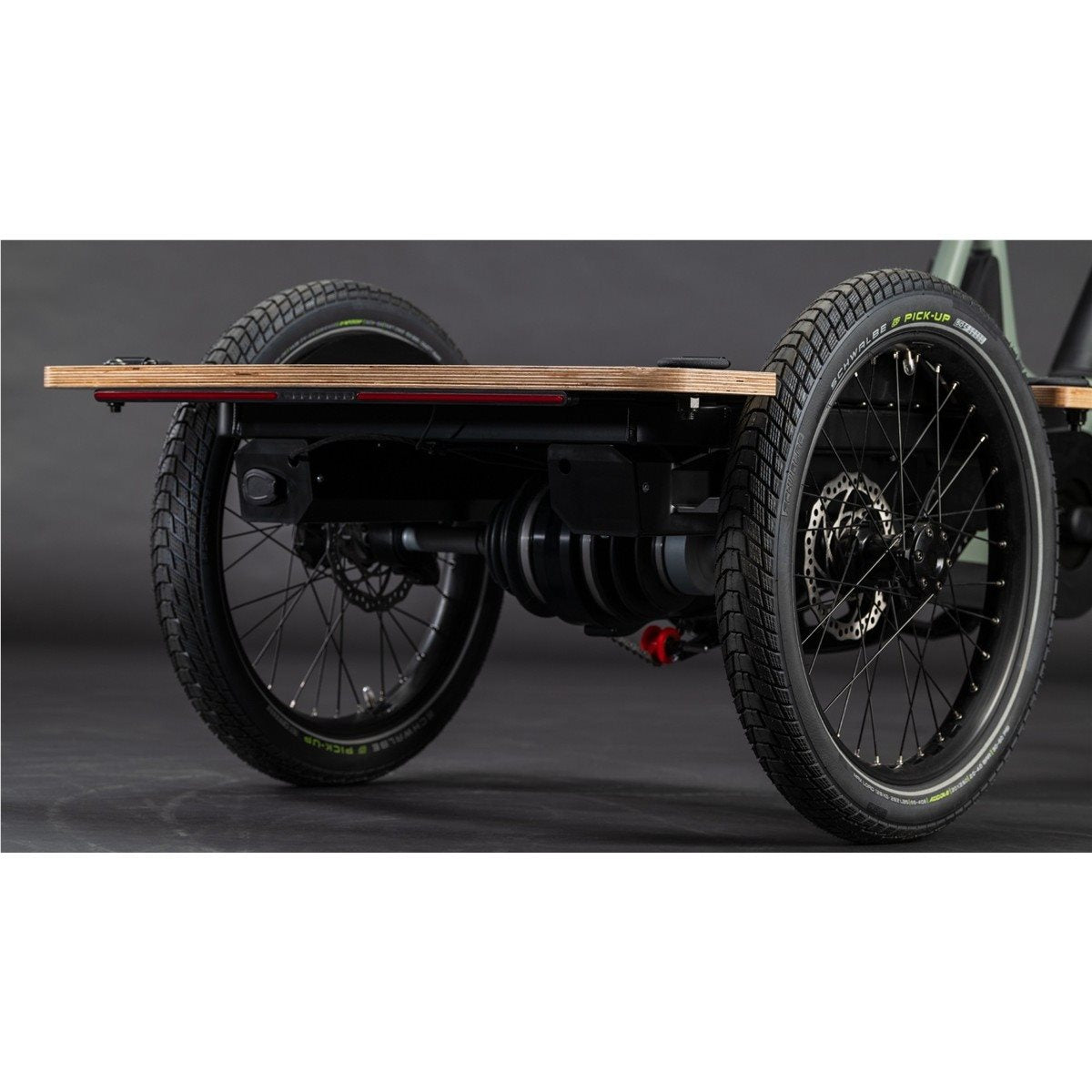 Lastcykel el Cube Trike Flatbed Hybrid 750 Swampgrey/Reflex ONESIZE