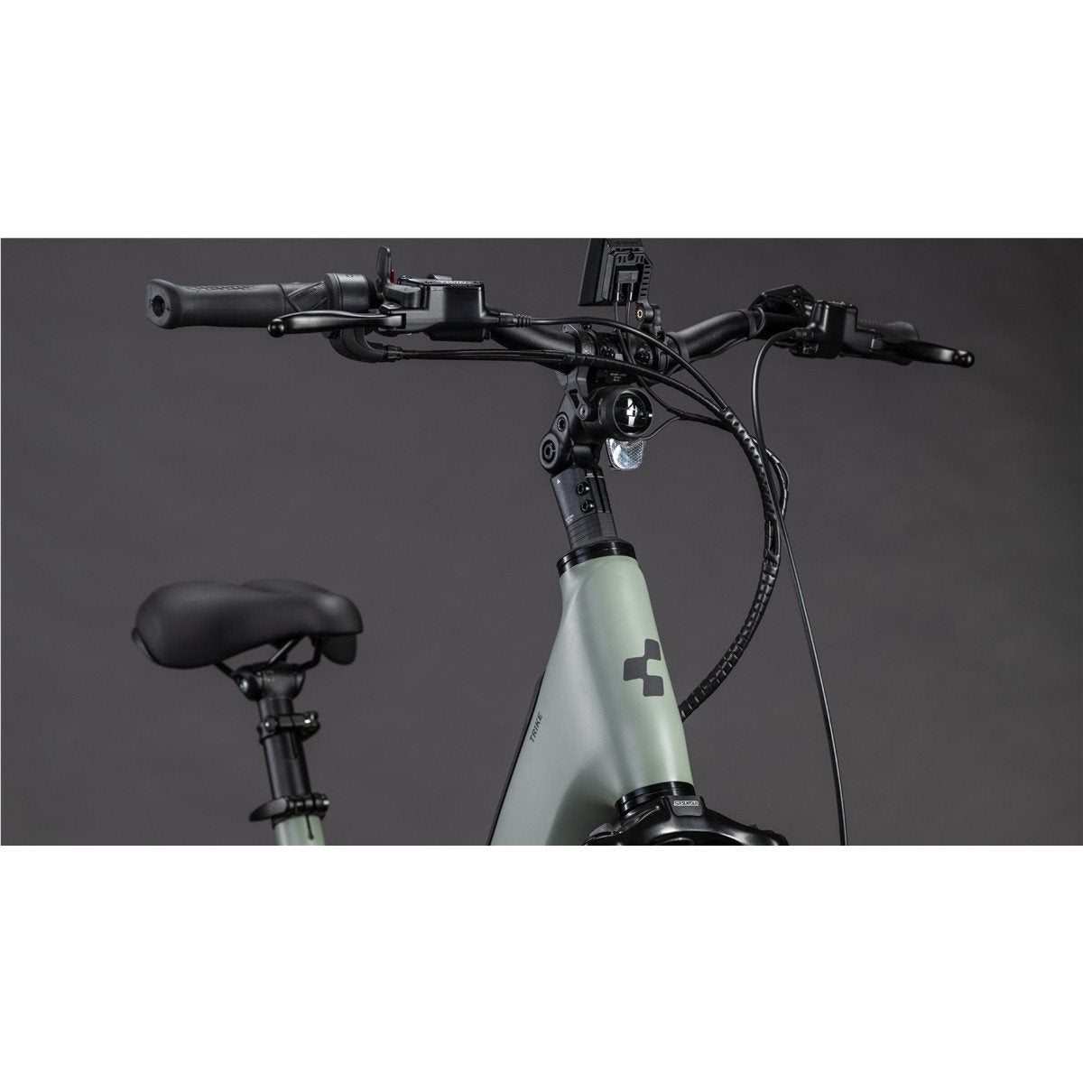 Lastcykel el Cube Trike Flatbed Hybrid 750 Swampgrey/Reflex ONESIZE