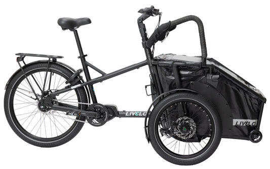 Lådcykel El Livelo #2 automatväxel och remdrift