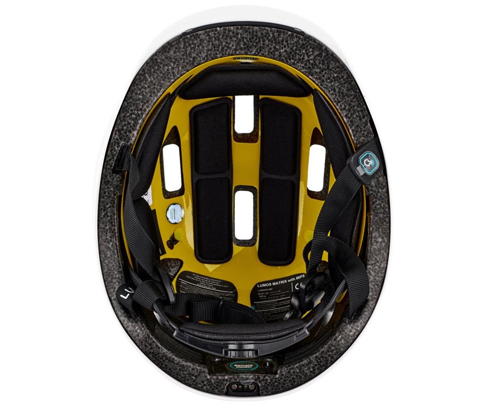 Lumos Matrix MIPS Helmet Jet White