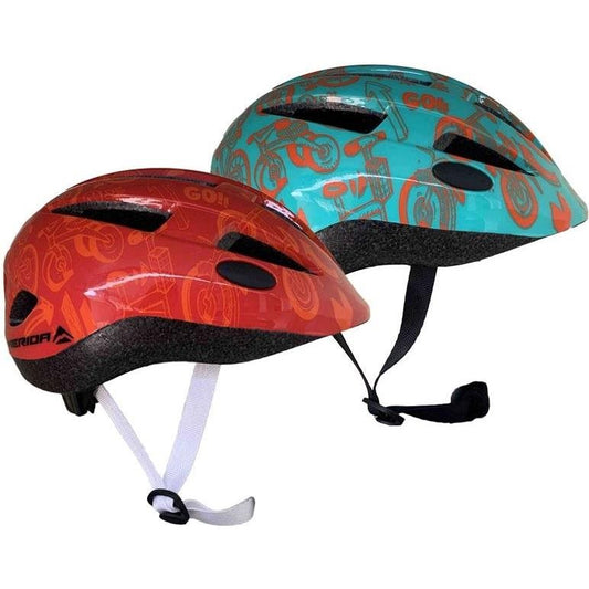 Merida Cykelhjälm Candy Turkos/Orange