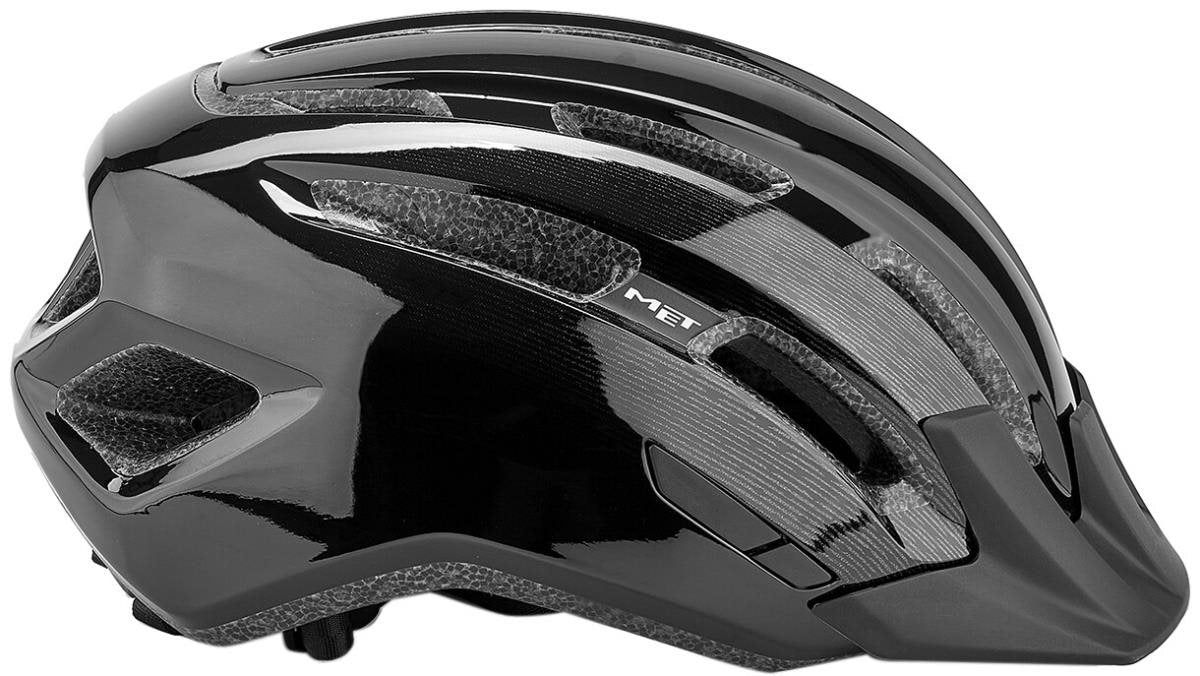 Met Cykelhjälm Downtown Black/Glossy