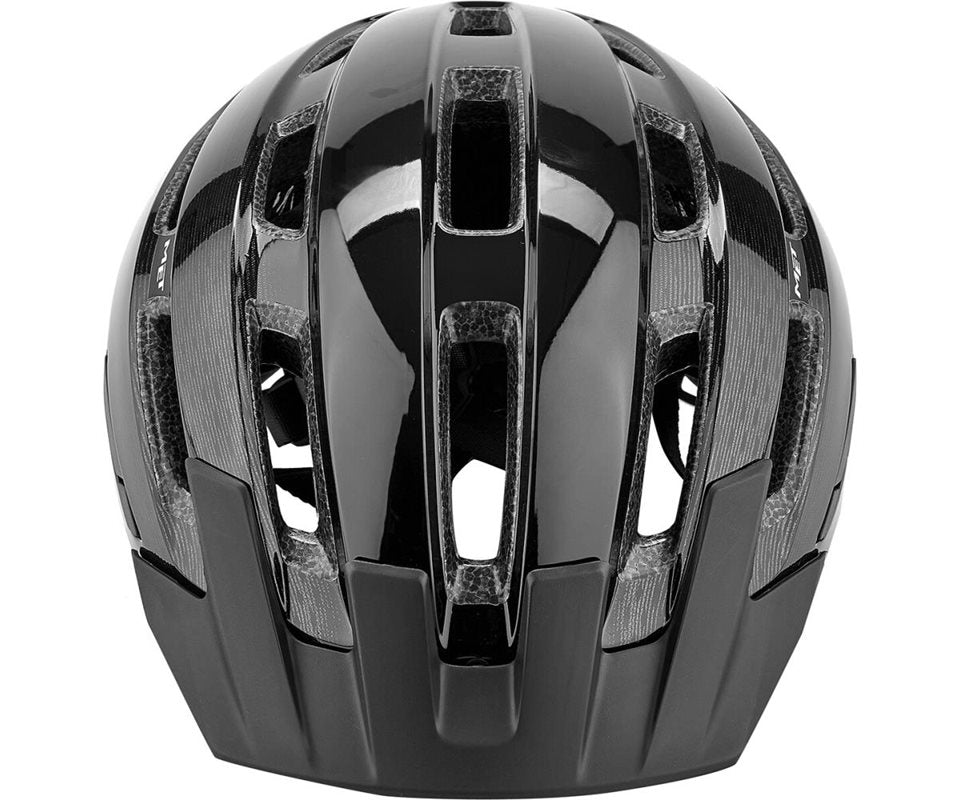 Met Cykelhjälm Downtown Black/Glossy