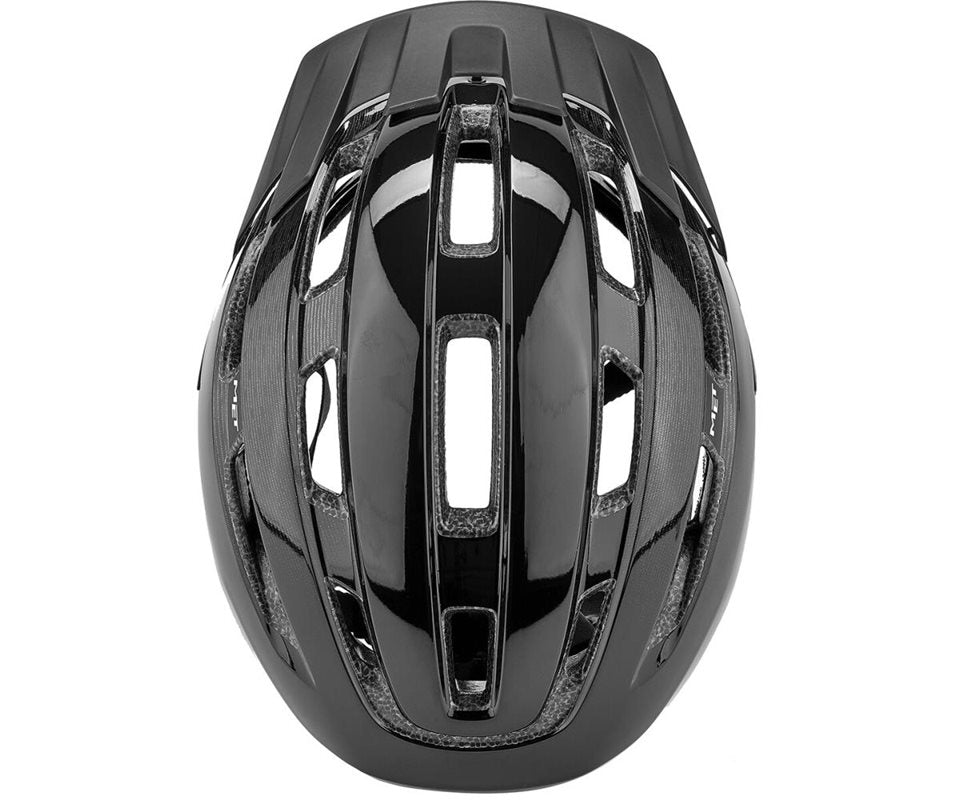 Met Cykelhjälm Downtown Black/Glossy