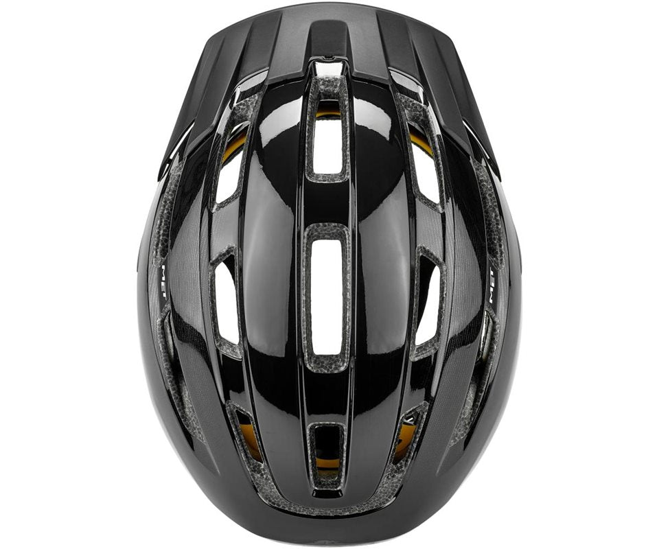 Met Cykelhjälm Downtown Mips Black/Glossy