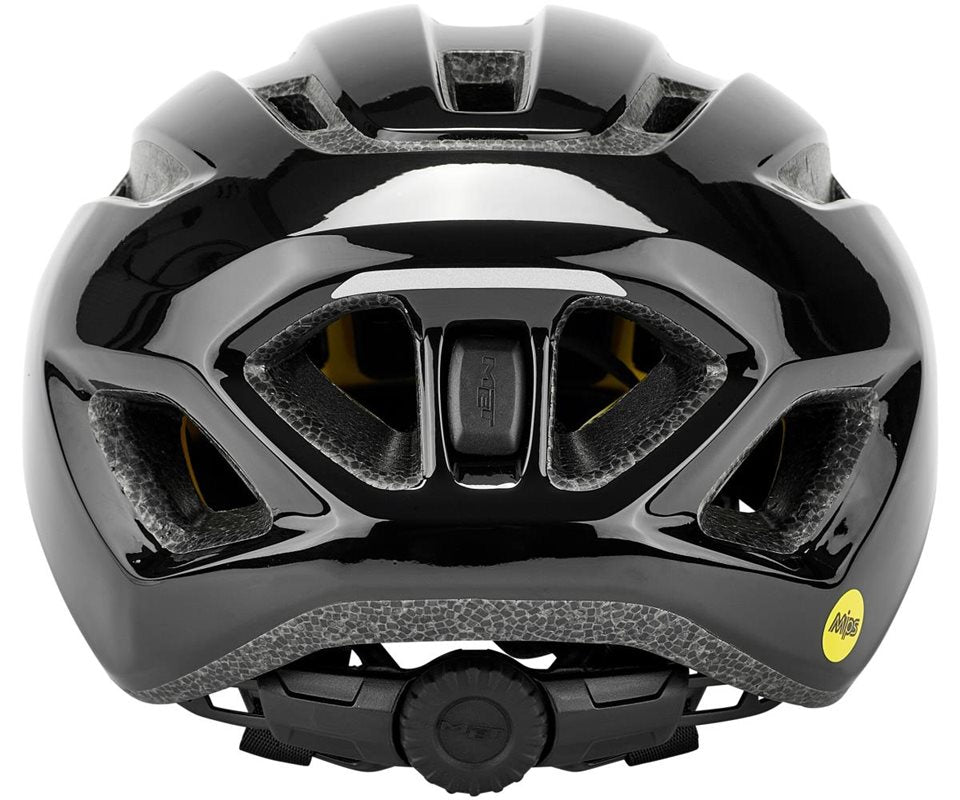 Met Cykelhjälm Downtown Mips Black/Glossy