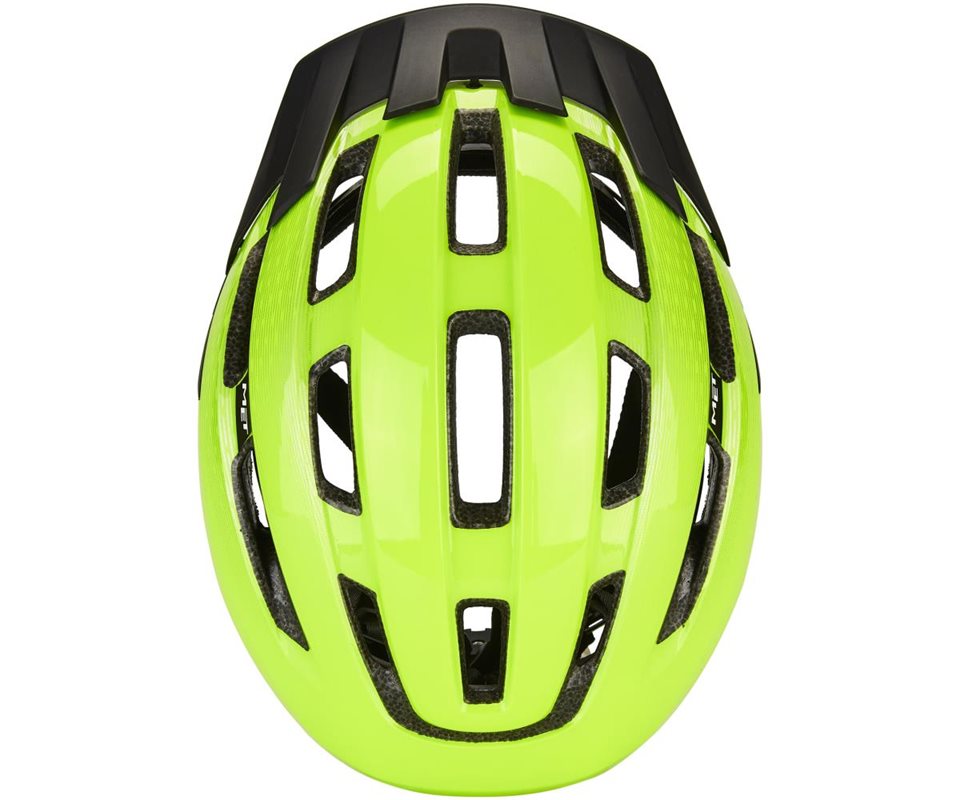 Met Cykelhjälm Downtown Safety Yellow/Glossy