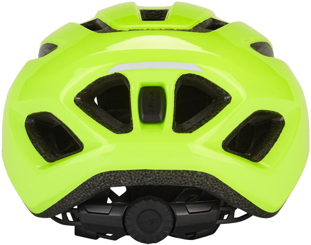 Met Cykelhjälm Downtown Safety Yellow/Glossy