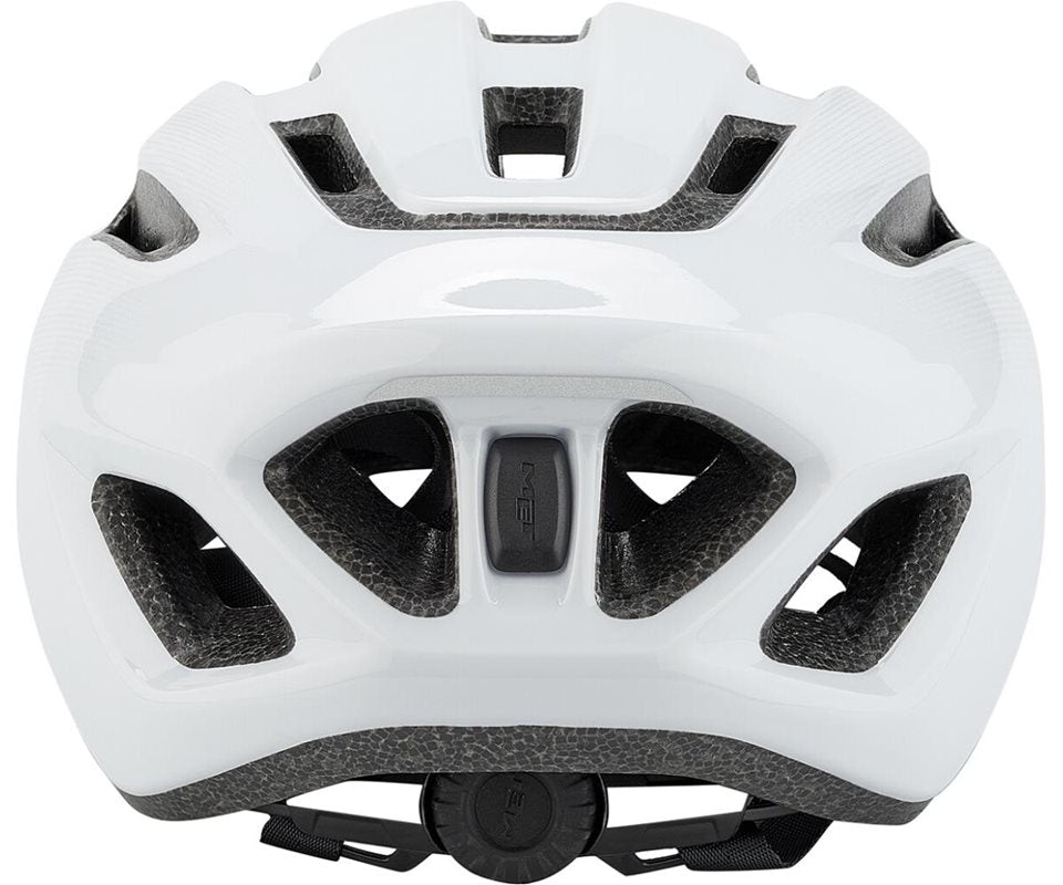 Met Cykelhjälm Downtown White/Glossy