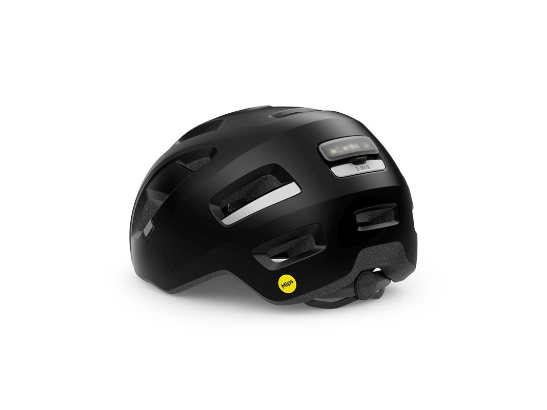 MET Cykelhjälm E-Mob Mips Black/Matt