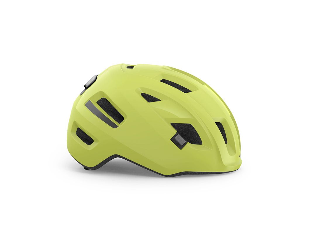 MET Cykelhjälm E-Mob Mips Lime/Glossy