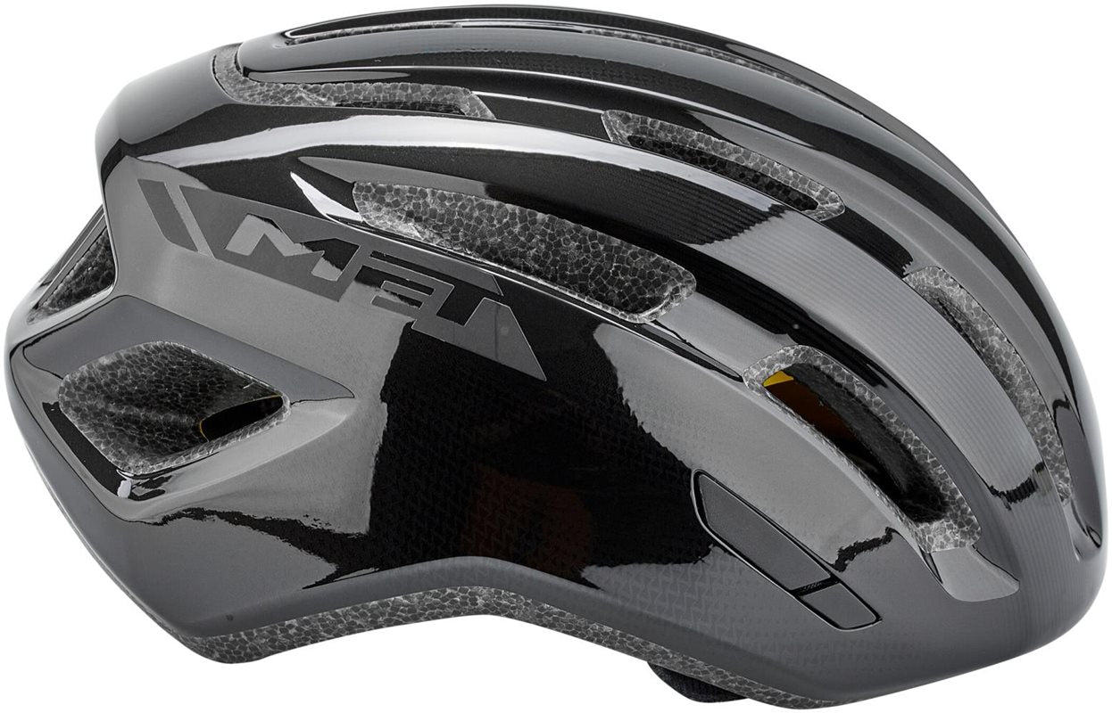 Met Cykelhjälm Miles Mips Black/Glossy