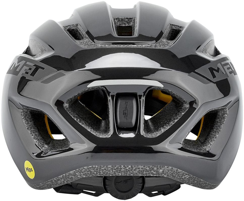 Met Cykelhjälm Miles Mips Black/Glossy