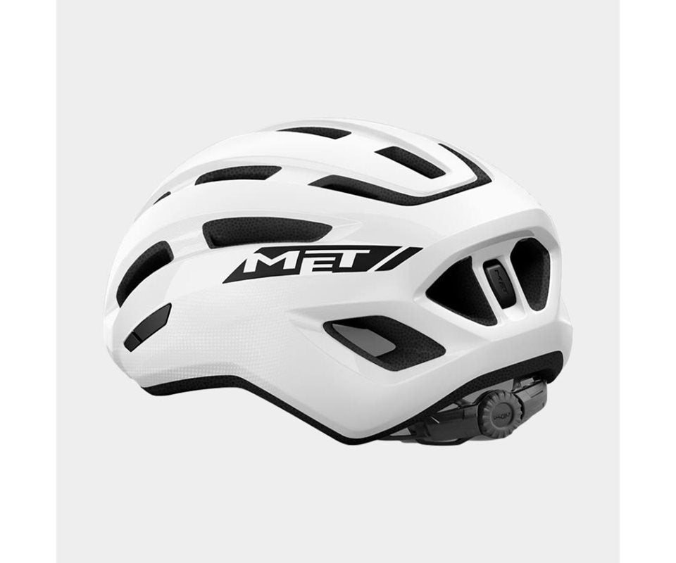 Met Cykelhjälm Miles Mips White/Glossy