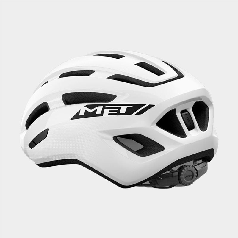 Met Cykelhjälm Miles White/Glossy