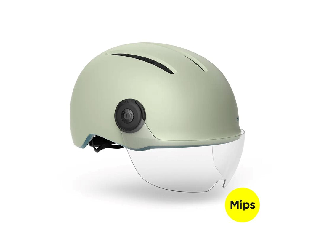 MET Cykelhjälm Vibe On Mips Moss Gray/Matt