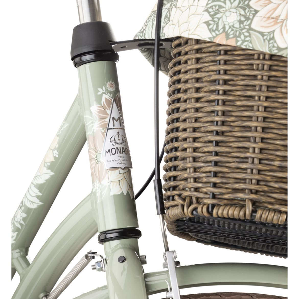 Monark Karin Dahlia Garden Ltd. Edition Damcykel 7 Växlar Ljusgrön