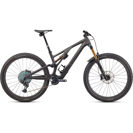 MTB Stumpjumper EvoS-Works SATIN BRUSHED BLACK LIQUID METAL / CARBON