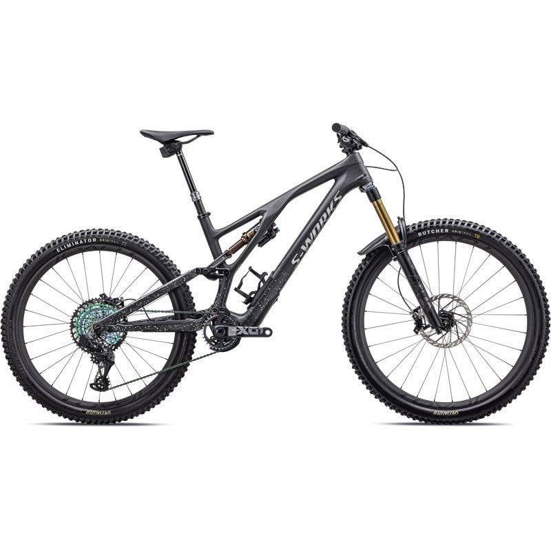 MTB Stumpjumper EvoS-Works SATIN CARBON / BRUSHED LIQUID BLACK METAL