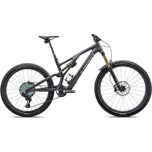 MTB Stumpjumper EvoS-Works SATIN CARBON / BRUSHED LIQUID BLACK METAL