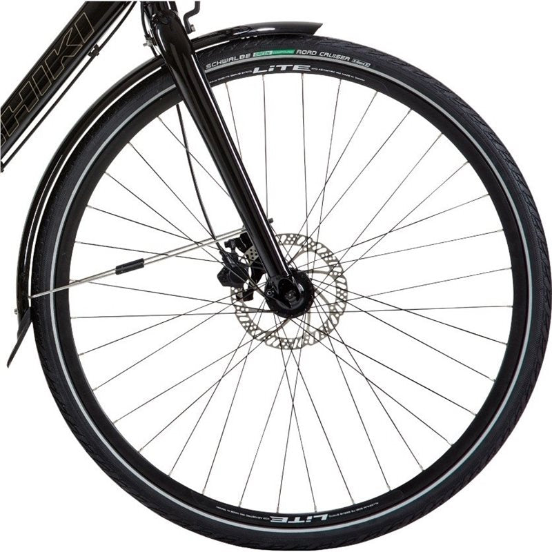 Nishiki Cityhybrid City 501 Herr Blank Svart