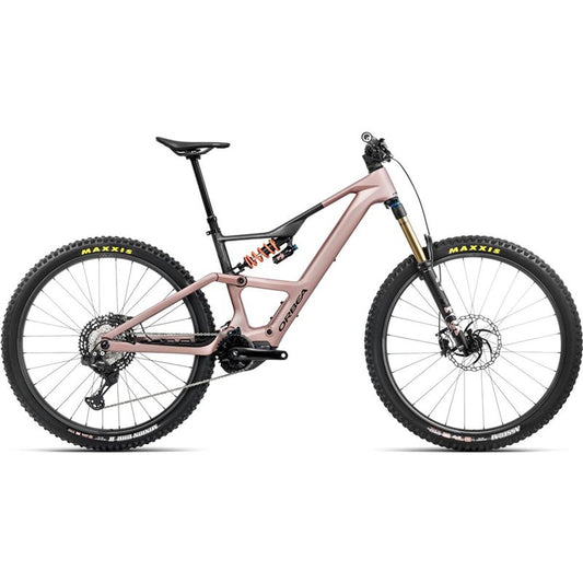 Orbea El Mtb Rise LT M-Team 630W Desert Rose Carbon Raw Matt