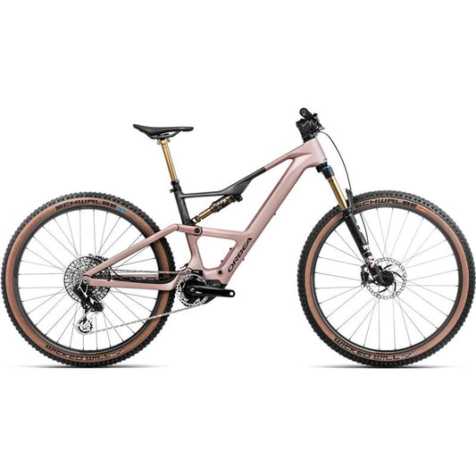 Orbea El Mtb Rise SL M-LTD 630W Desert Rose Carbon Raw Matt