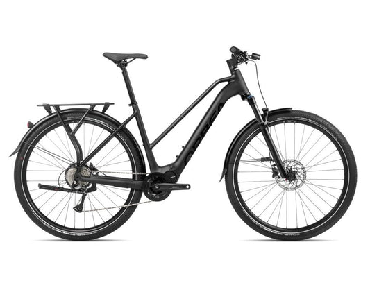 Orbea Elcykel Hybrid Kemen Mid 40 Metallic Night Black Matt-Gloss