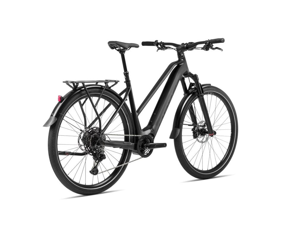 Orbea Elcykel Hybrid Kemen Mid 40 Metallic Night Black Matt-Gloss