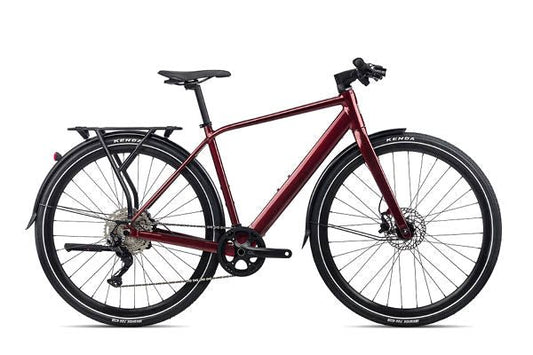 Orbea Elcykel Hybrid Vibe H30 Eq Metallic Dark Red